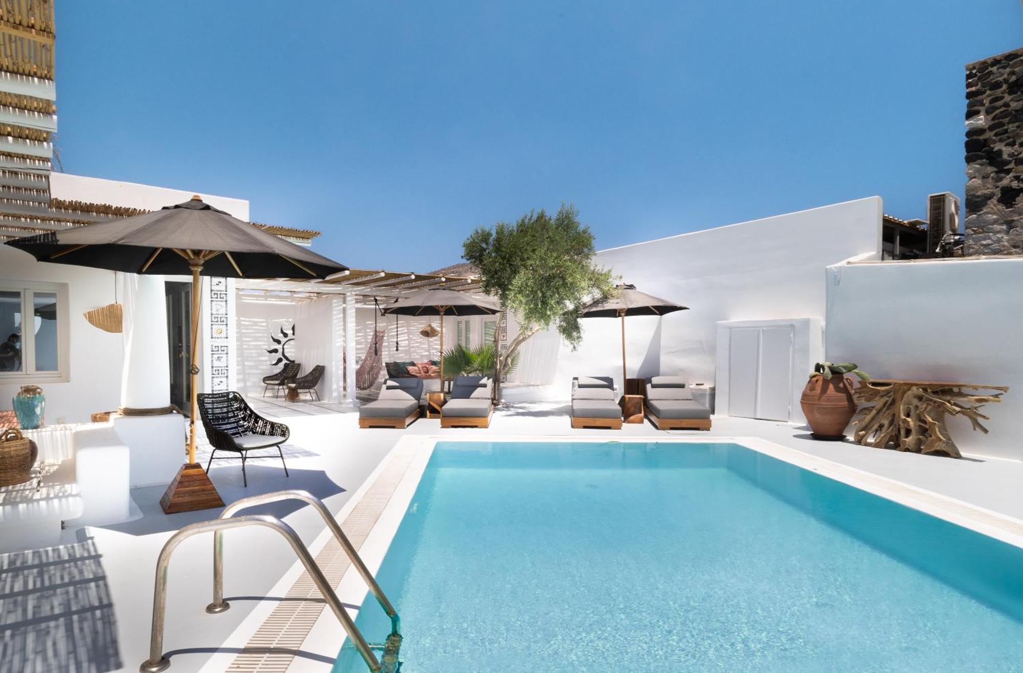 Frati Villas Beachfront เปริโวลอส ภายนอก รูปภาพ