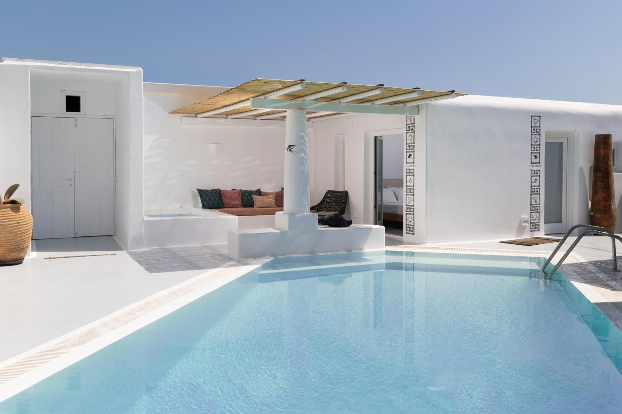 Frati Villas Beachfront เปริโวลอส ภายนอก รูปภาพ
