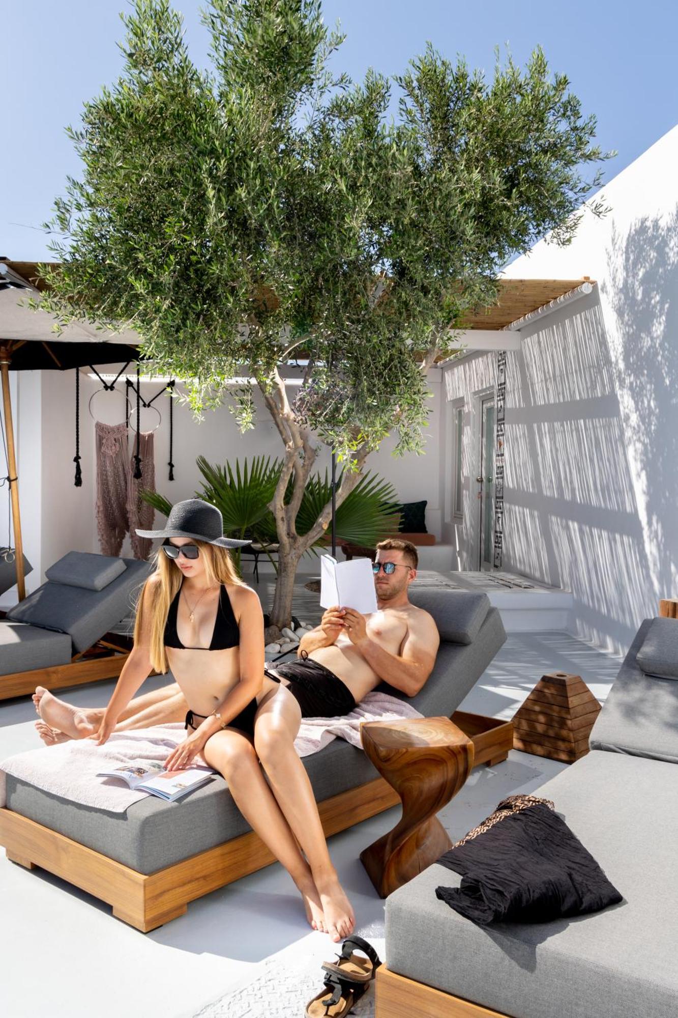 Frati Villas Beachfront เปริโวลอส ภายนอก รูปภาพ
