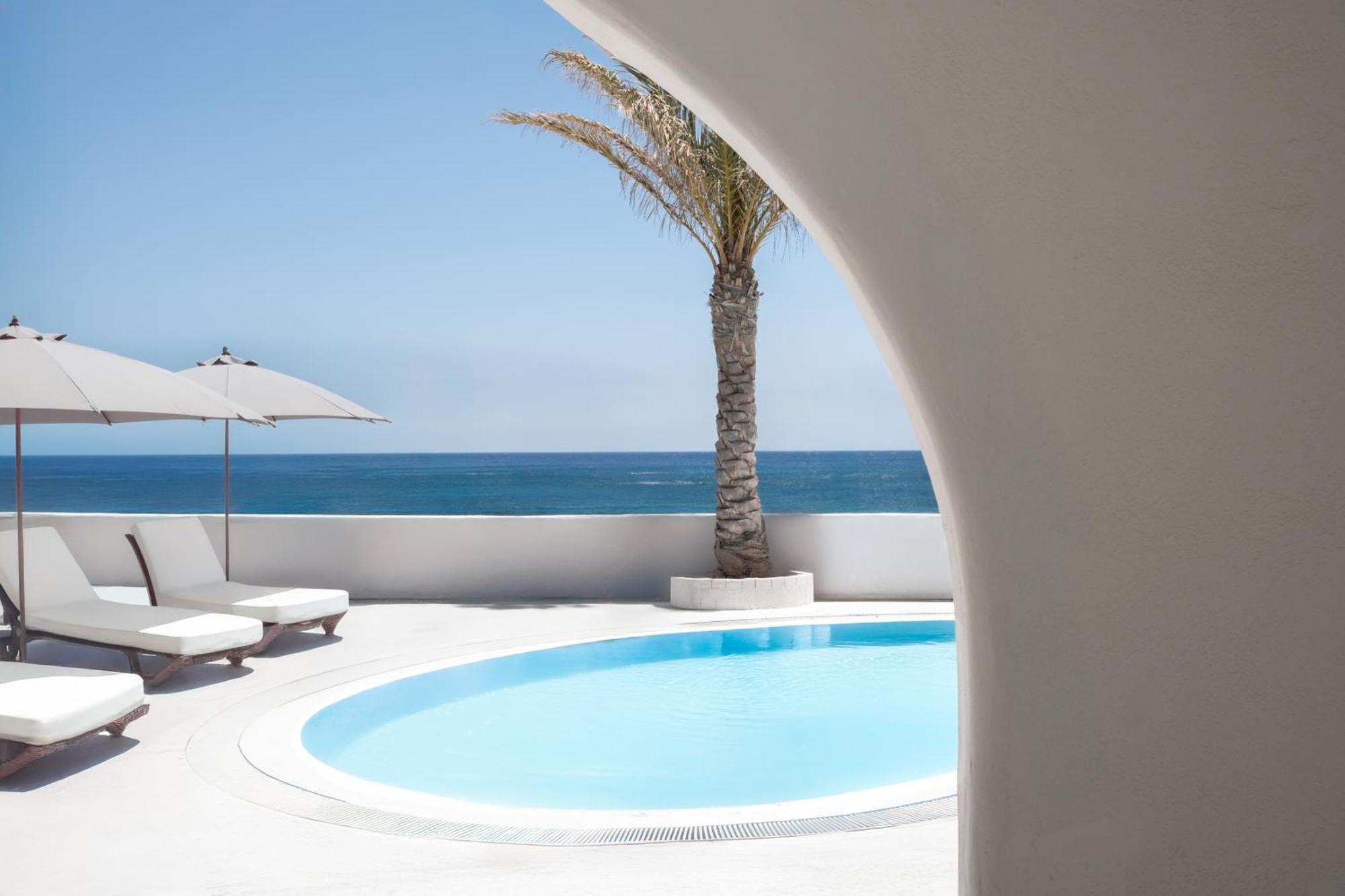 Frati Villas Beachfront เปริโวลอส ภายนอก รูปภาพ